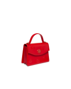 Casablanca Red Emblems Mini Jeanne Bag