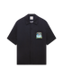 Casablanca Volcano Short Sleeve Jacquard Shirt