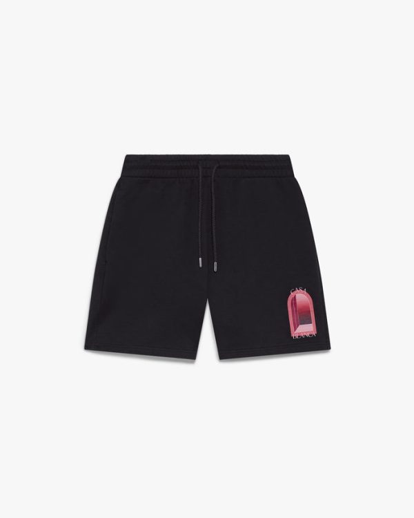 Casablanca Black L’Arche Shorts