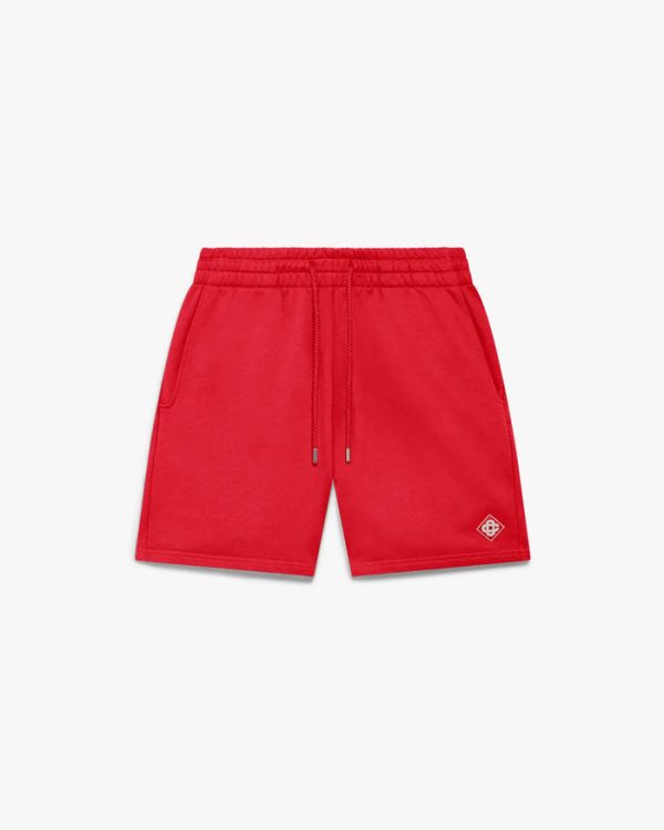 Casablanca Red Diamond Logo Shorts