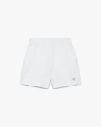Casablanca White Towelling Monogram Shorts