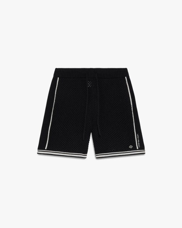 Casablanca Black Mesh Shorts