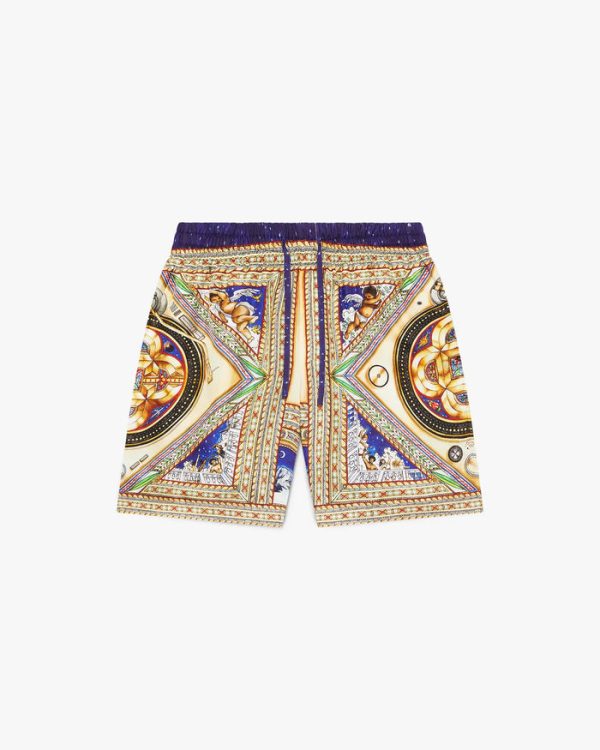 Casablanca Plafond Orne de Musique Silk Shorts