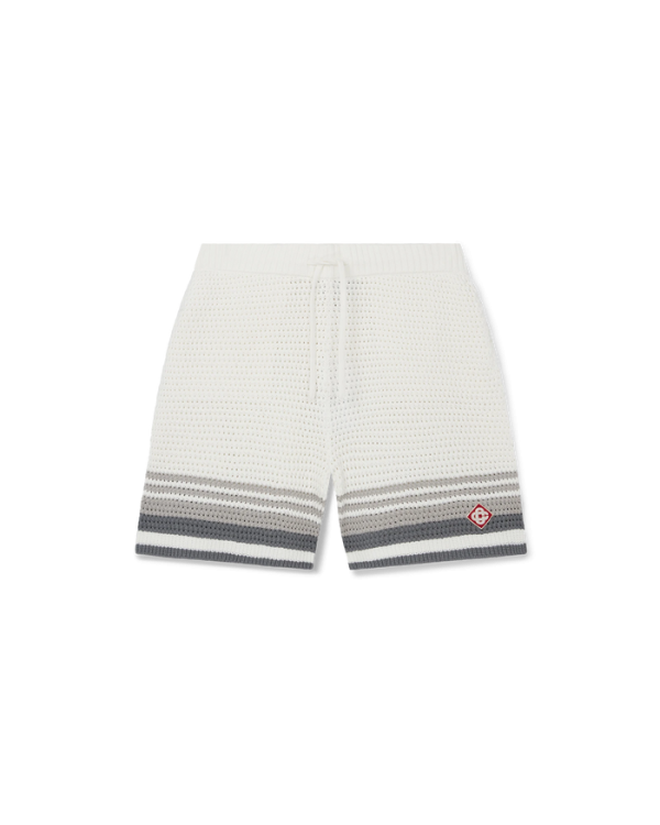 Casablanca Tennis Crochet Shorts