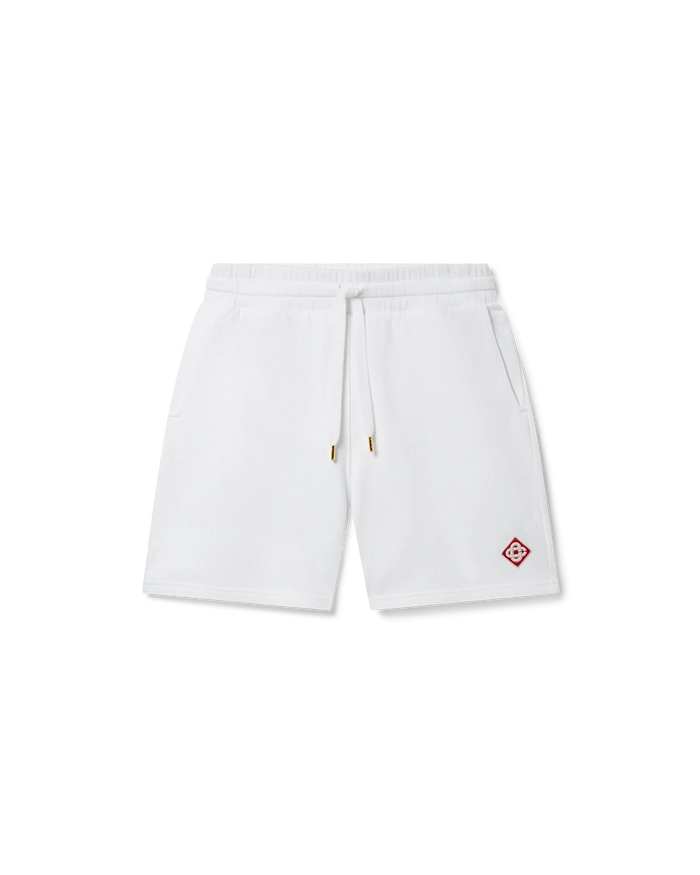 Casablanca White Diamond Logo Shorts Casablanca White Diamond Logo Shorts